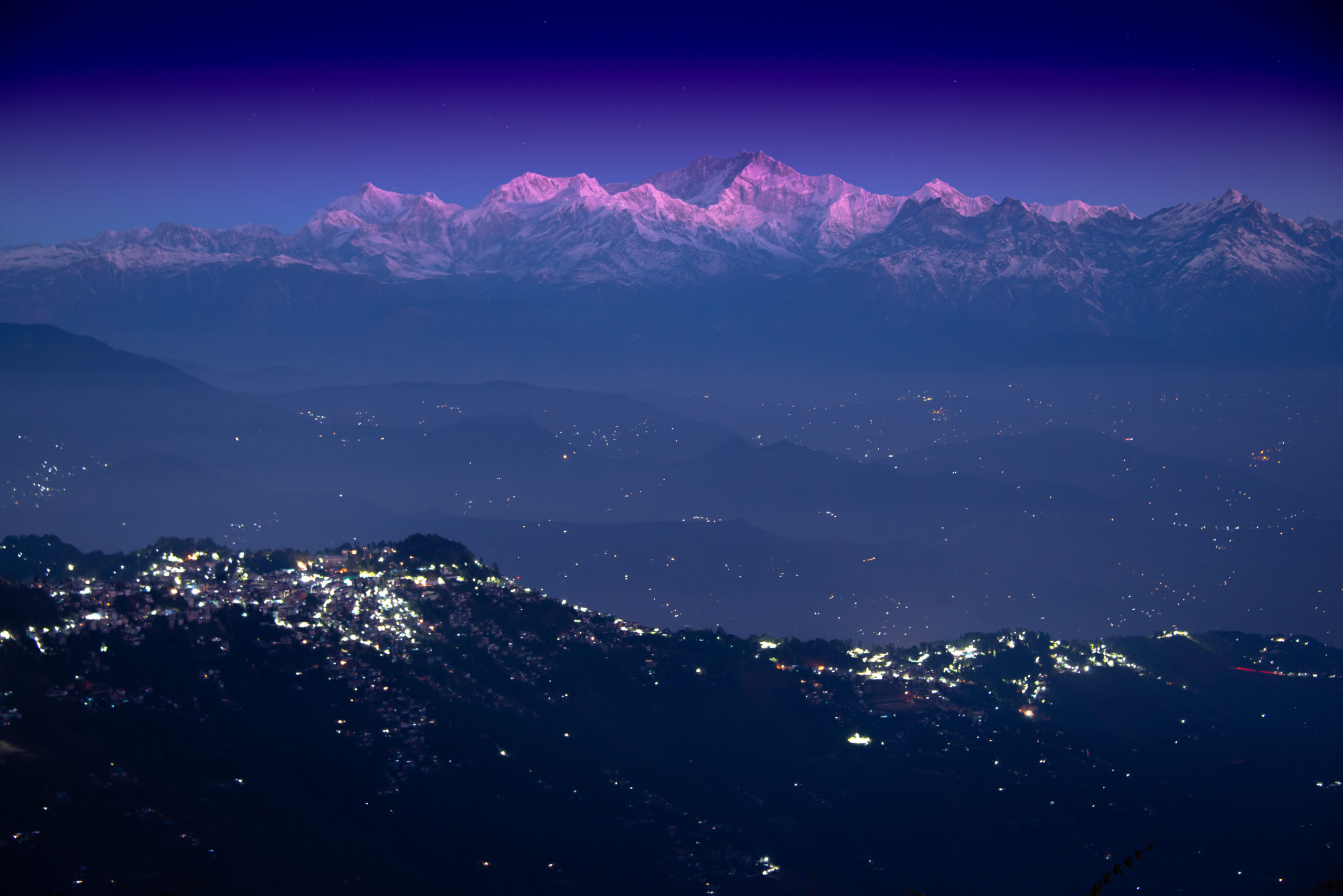 Kanchenjunga from Tiger Hill