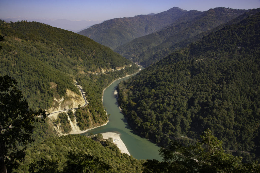 Peshoke View Point: Triveni, Confluence of River Great Ranjeet and Teesta