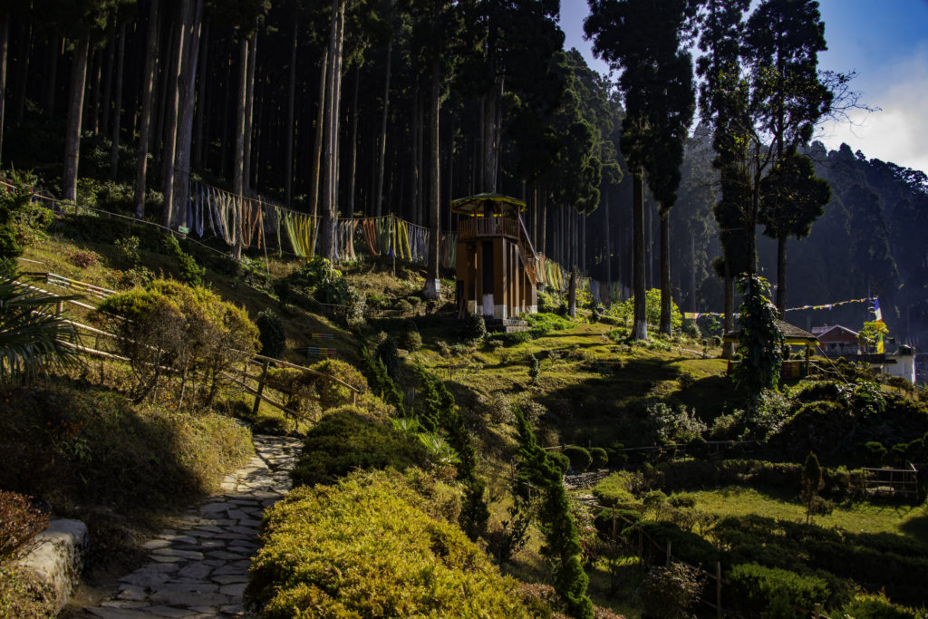 Prayer Flags at Lamahatta Eco Park.