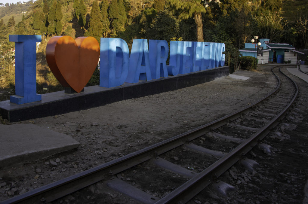 I Love Darjeeling Sign at Batasia Loop