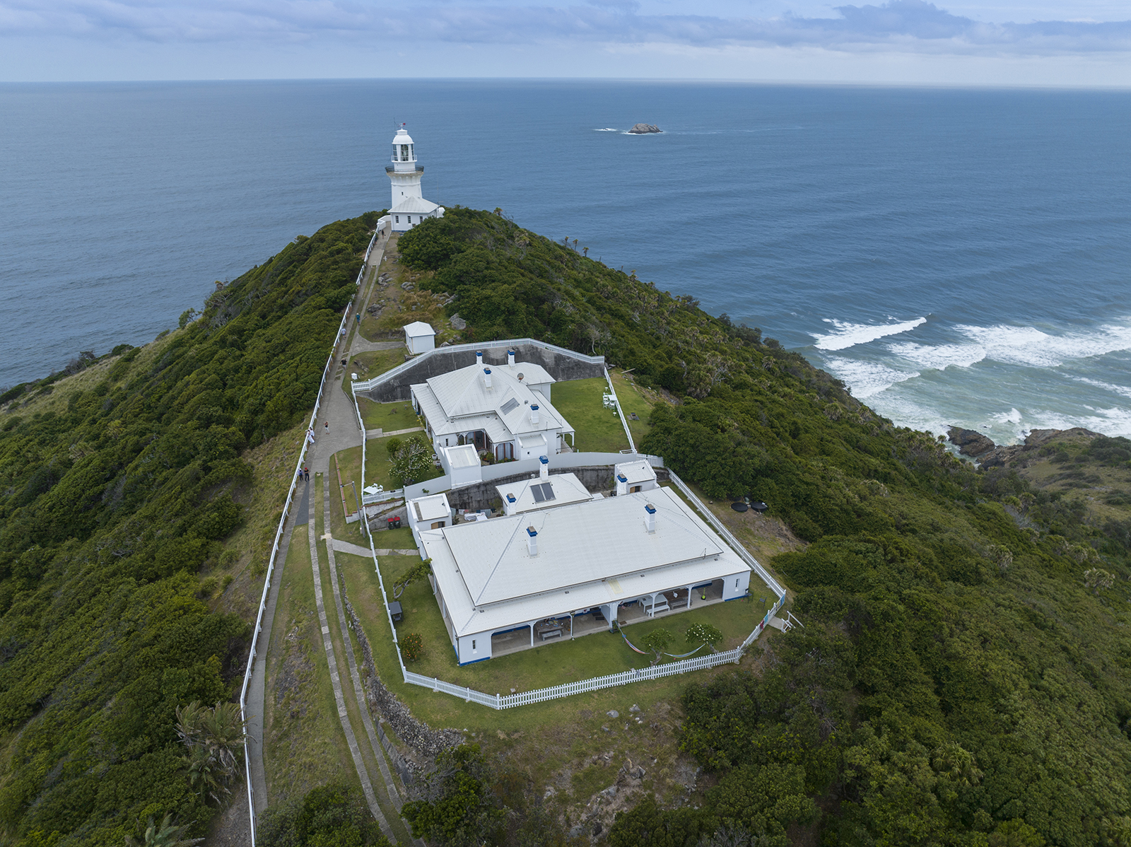 Smoky Cape Lighthouse in Hat Head National Park