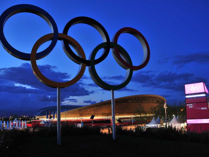 London Olympics Stadium and the Velodrome